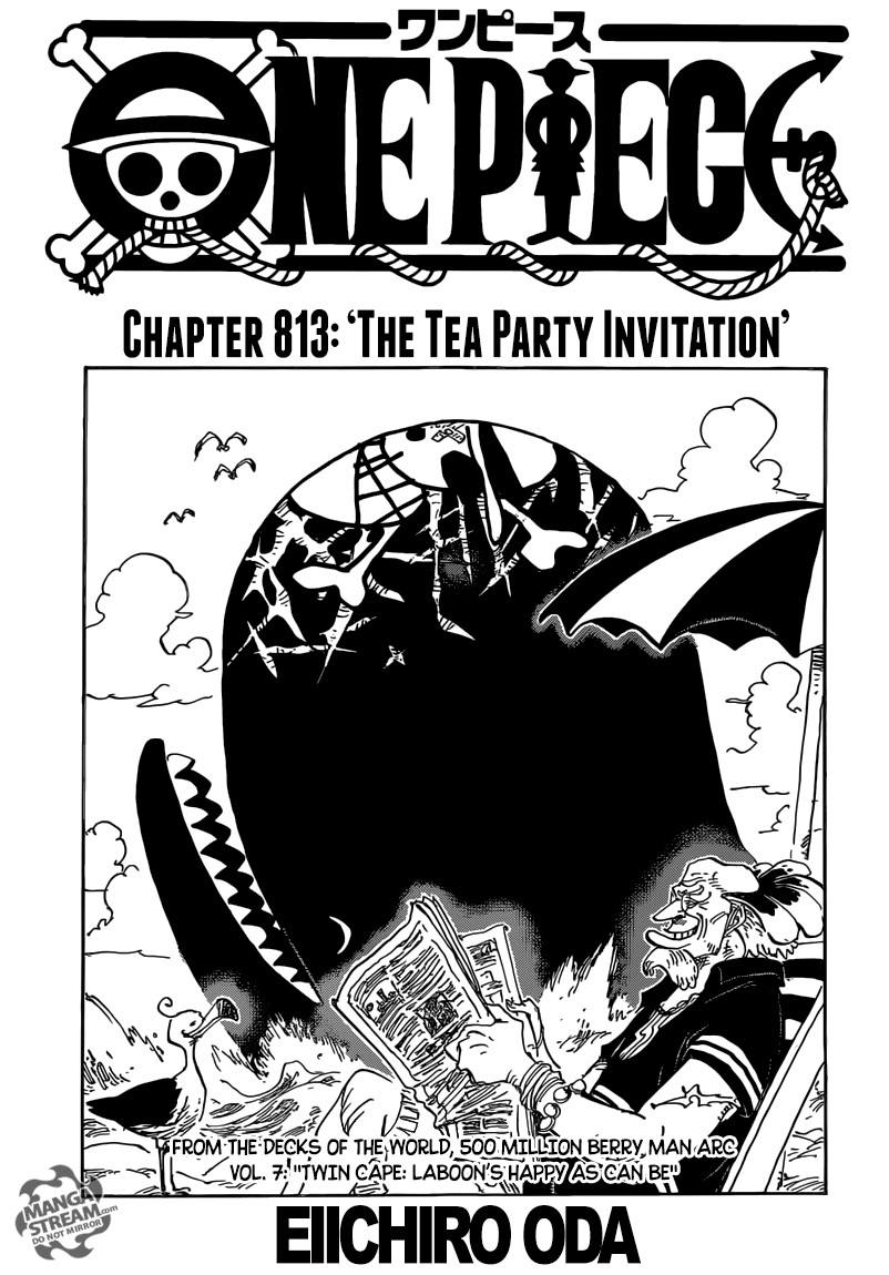 One Piece Chapter 813 1